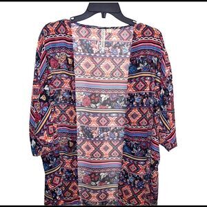 Cardigan/ kimono lightweight detail